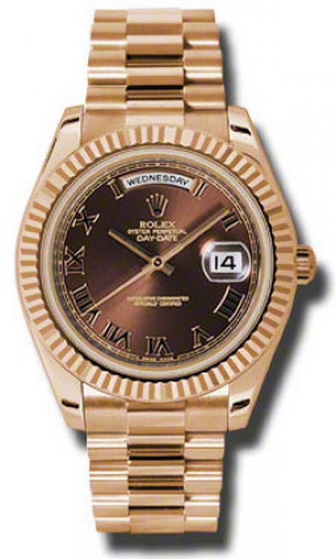 Rolex 218235 brrp Day-Date Everose Gold - фото 1