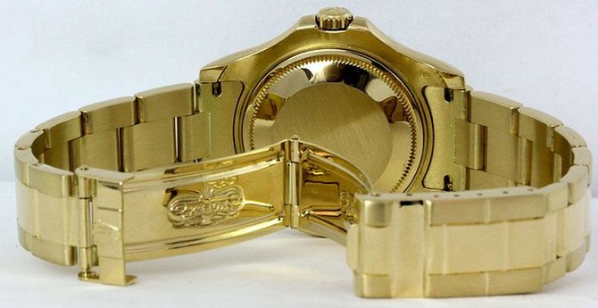 Rolex 168628 Champaigne Yacht Master II  35mm Yellow Gold - фото 2
