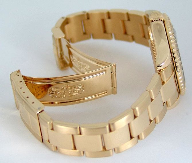Rolex 168628 Blue Yacht Master II Yacht-Master 35mm Yellow Gold - фото 4