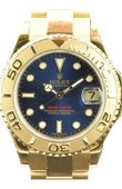 Rolex Yacht Master II 168628 Blue Yacht-Master 35mm Yellow Gold