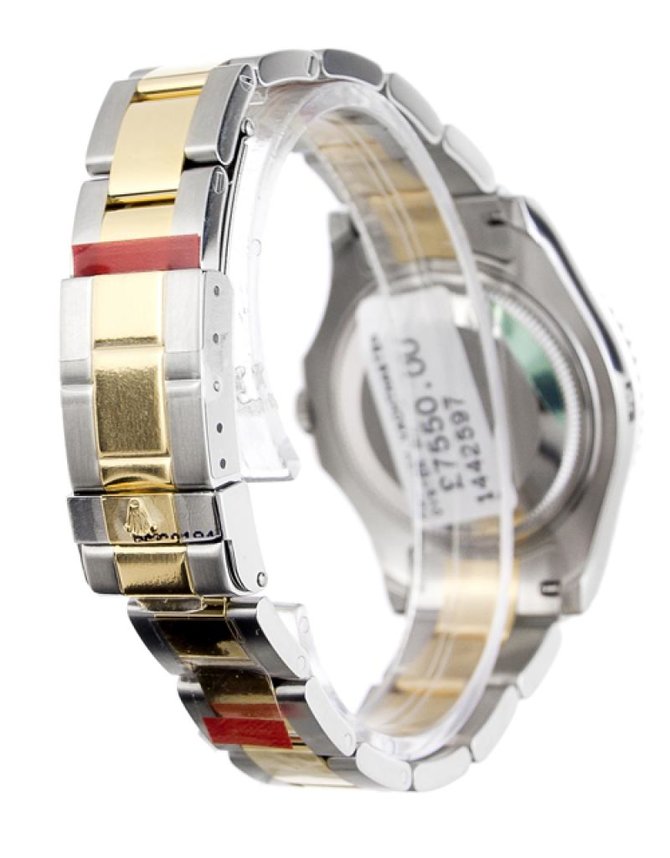 Rolex 168623 white dial Yacht Master II Yacht-Master 35mm Steel and Yellow Gold - фото 3