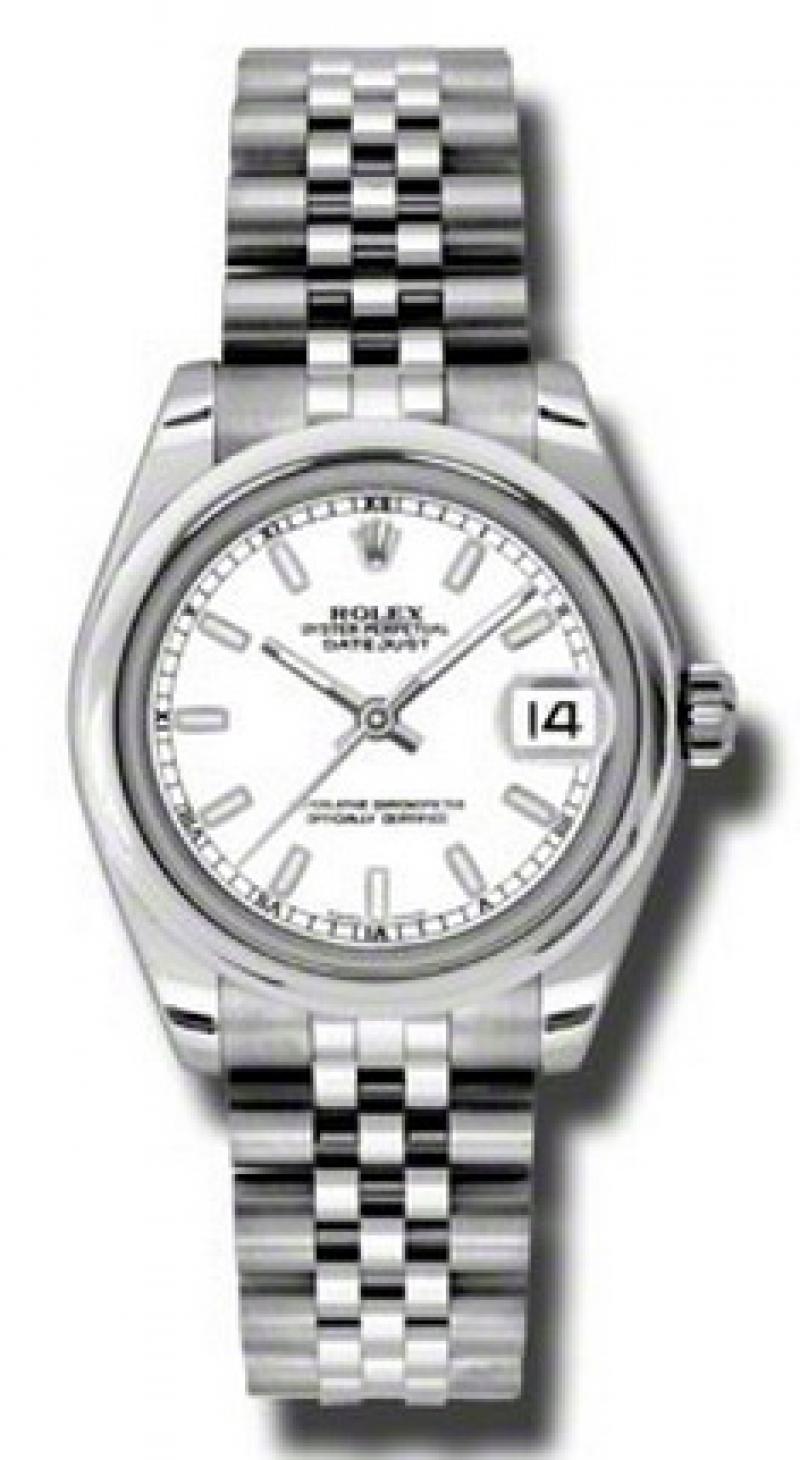 178240 wsj Rolex Steel Datejust Ladies