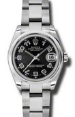 Rolex Datejust Ladies 178240 bkcao Steel