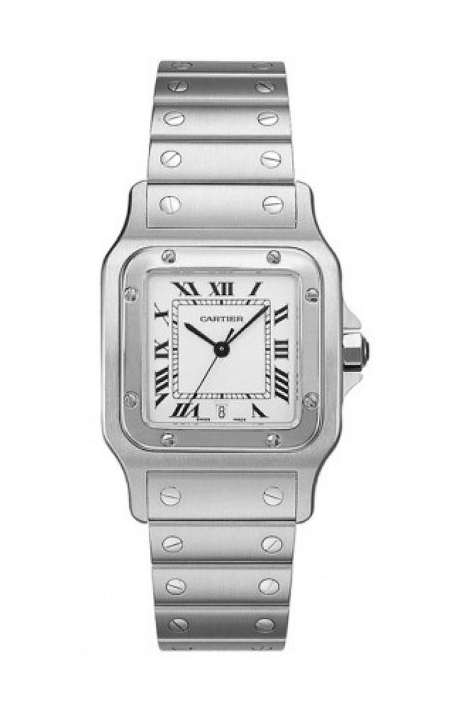 Cartier W20060D6 Santos De Cartier Santos de Cartier Galbee Large Quartz - фото 1