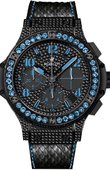Hublot Часы Hublot Big Bang 41mm Ladies 341.SV.9090.PR.0901 Black Fluo Blue Limited Edition 250