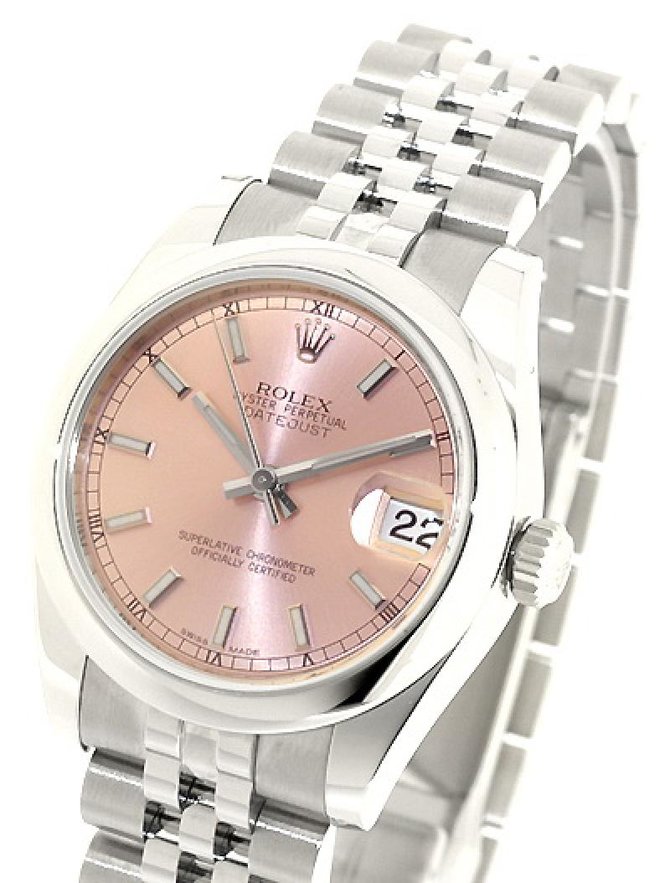 Rolex 178240 pink Datejust Ladies Steel - фото 1