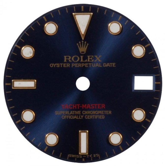 Rolex 169628 Blue Yacht Master II Yacht-Master 29mm Yellow Gold - фото 6