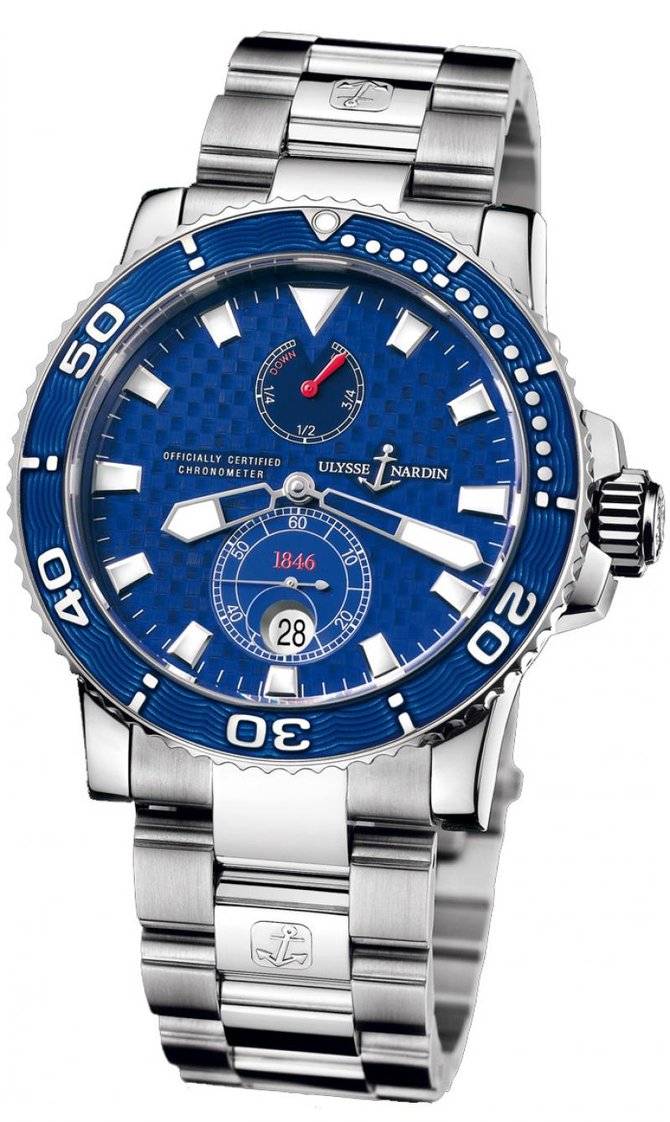Ulysse Nardin 260-32-8M Maxi Marine Diver White Gold Limited Edition 500