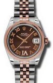 Rolex Часы Rolex Datejust Ladies 178241 chdrj Steel and Everose Gold