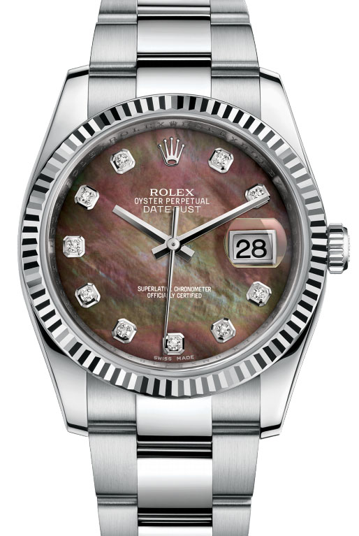 116234 dkmdo Rolex Steel Datejust