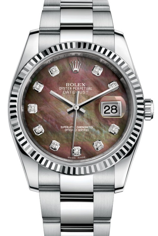 Rolex 116234 dkmdo Datejust Steel