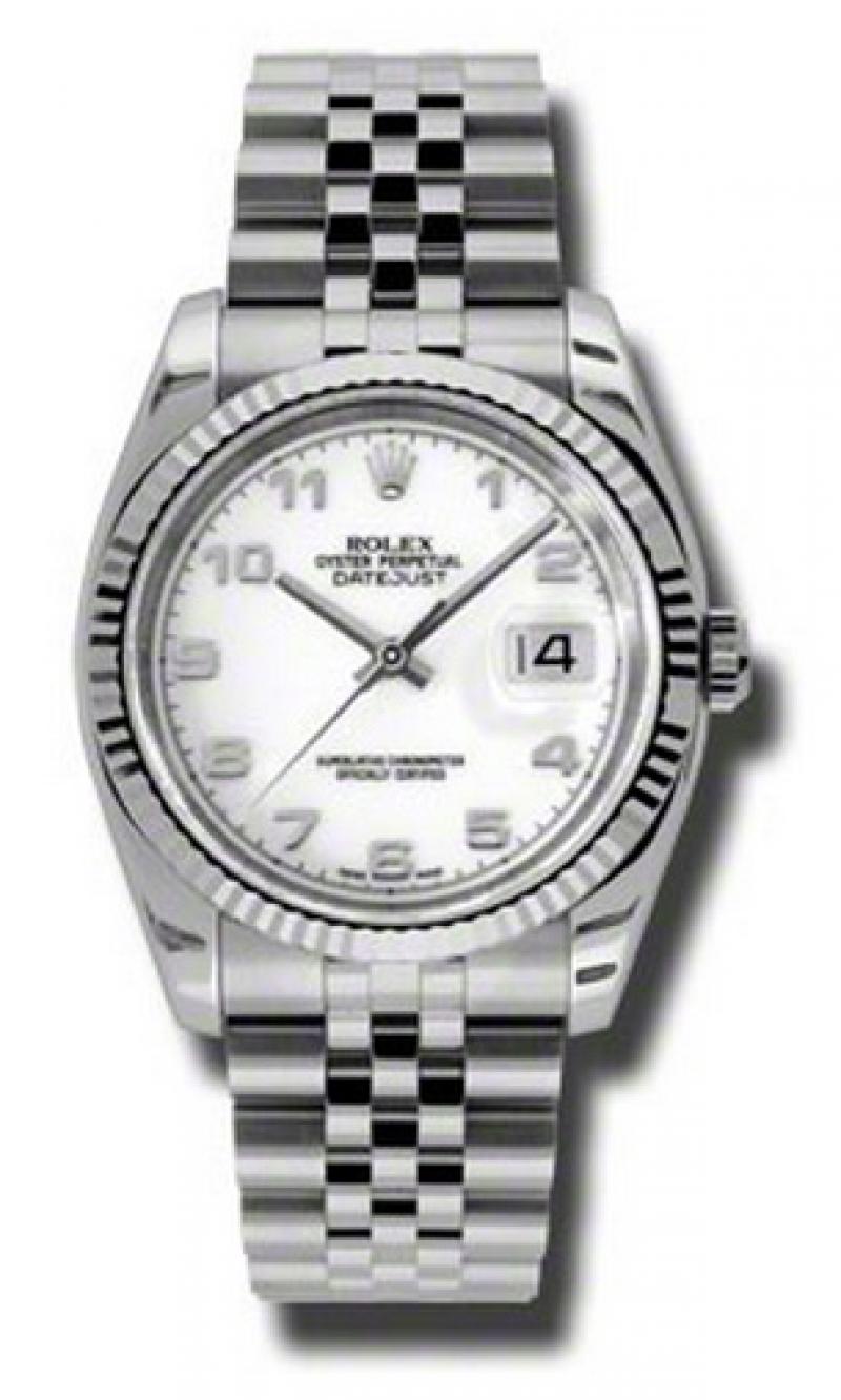 116234 waj Rolex Steel Datejust