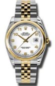 Rolex Datejust 116203 waj Steel and Yellow Gold