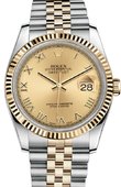 Rolex Datejust 116233 chrj Steel and Yellow Gold