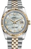 Rolex Datejust 116233 mrj Steel and Yellow Gold