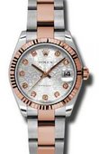 Rolex Часы Rolex Datejust Ladies 178271 sjdo Steel and Everose Gold