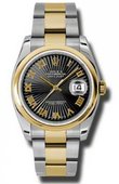Rolex Часы Rolex Datejust 116203 bksbro Steel and Yellow Gold