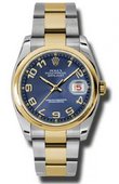 Rolex Часы Rolex Datejust 116203 blcao Steel and Yellow Gold
