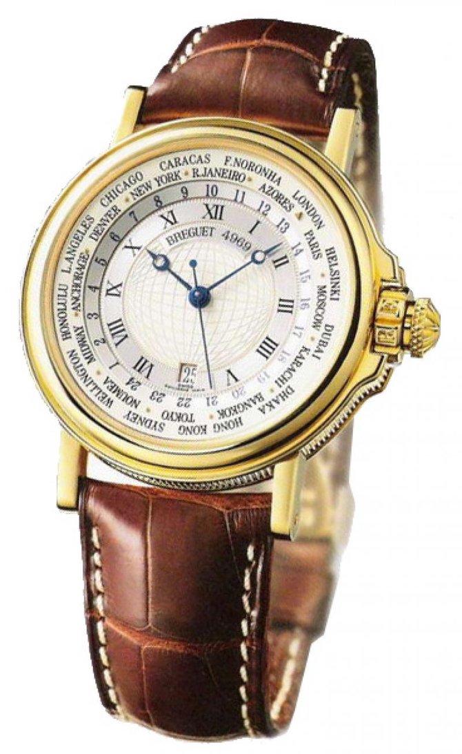 Breguet 3700BA/12/9V6 Classique Hora Mundi 24 Time Zones - фото 1