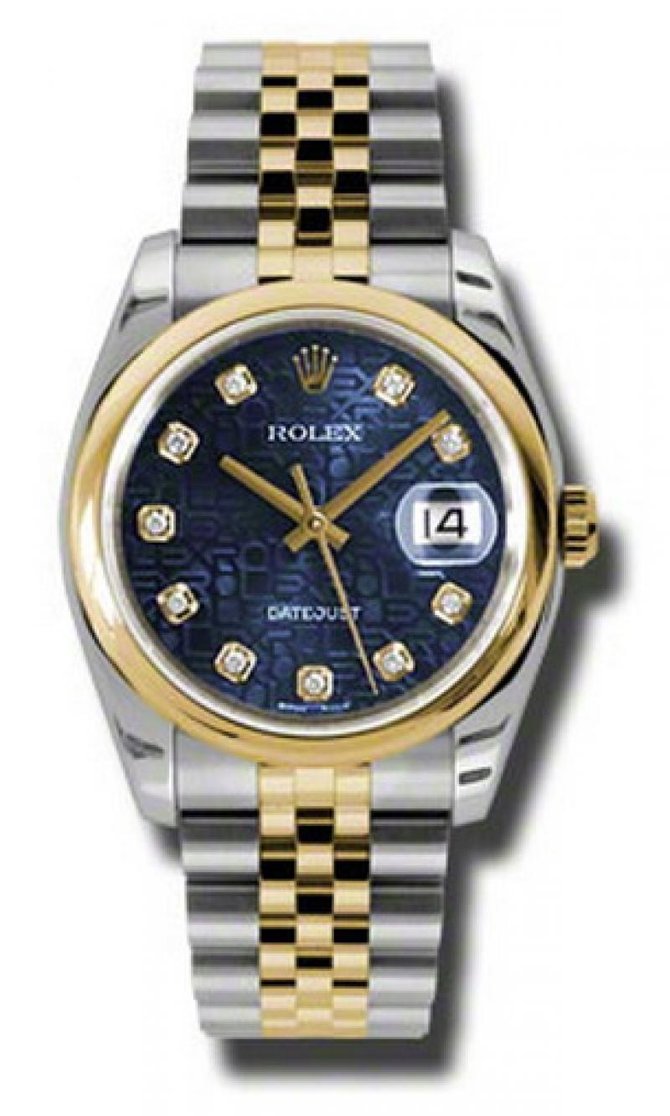 Rolex 116203 bljdj Datejust Steel and Yellow Gold - фото 1
