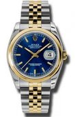 Rolex Datejust 116203 blsj Steel and Yellow Gold