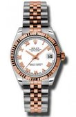 Rolex Datejust Ladies 178271 wrj Steel and Everose Gold