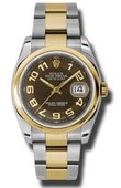 Rolex Datejust 116203 brao Steel and Yellow Gold