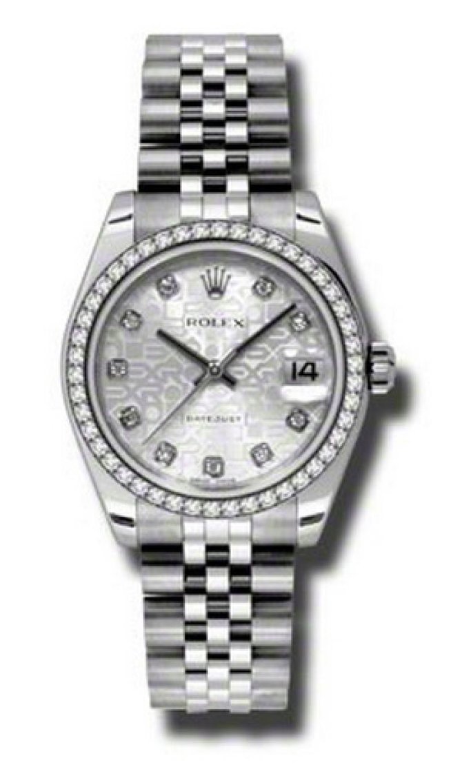 Rolex 178384 sjdj Datejust Ladies Steel and White Gold - фото 1