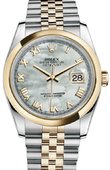 Rolex Datejust 116203 mrj Steel and Yellow Gold