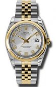 Rolex Часы Rolex Datejust 116203 scaj Steel and Yellow Gold