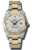 Rolex Часы Rolex Datejust 116203 sdo Steel and Yellow Gold