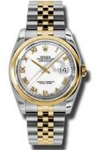 Rolex Часы Rolex Datejust 116203 wrj Steel and Yellow Gold