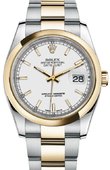 Rolex Datejust 116203 wso Steel and Yellow Gold