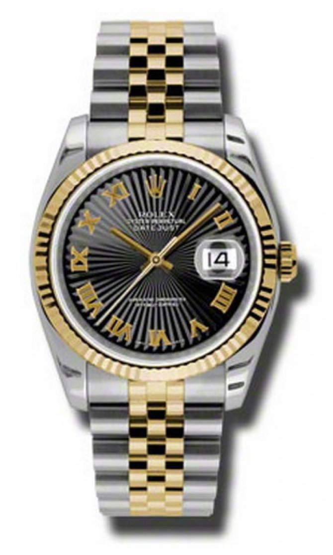 Rolex 116233 bksbrj Datejust Steel and Yellow Gold - фото 1