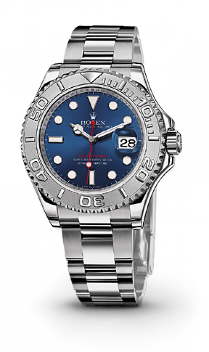 Rolex 116622 Blue Yacht Master II 40mm Platinum and Steel - фото 2