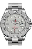 Rolex Часы Rolex Yacht Master II 116622 Silver 40mm Platinum and Steel