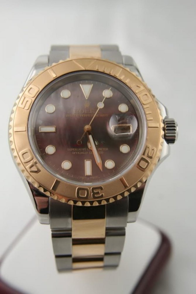 Rolex 16623 dkmop Yacht Master II  40mm Steel and Yellow Gold - фото 4