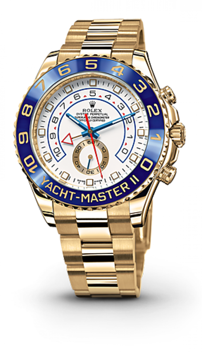 Rolex M116688-0001 Yacht Master II 44mm Yellow Gold - фото 2