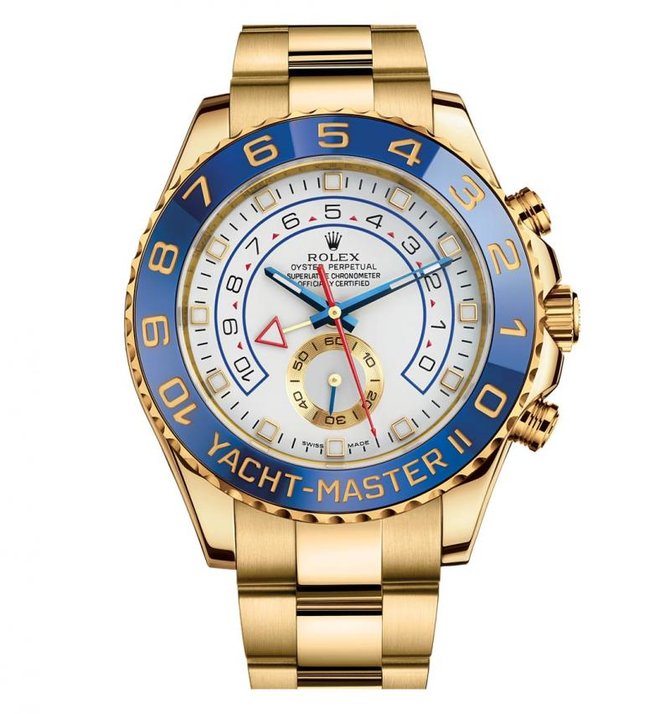 Rolex M116688-0001 Yacht Master II 44mm Yellow Gold - фото 1