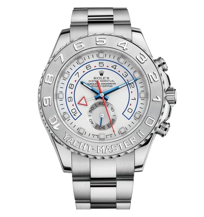 Rolex M116689-0001 Yacht Master II 44mm White Gold 2013 - фото 1