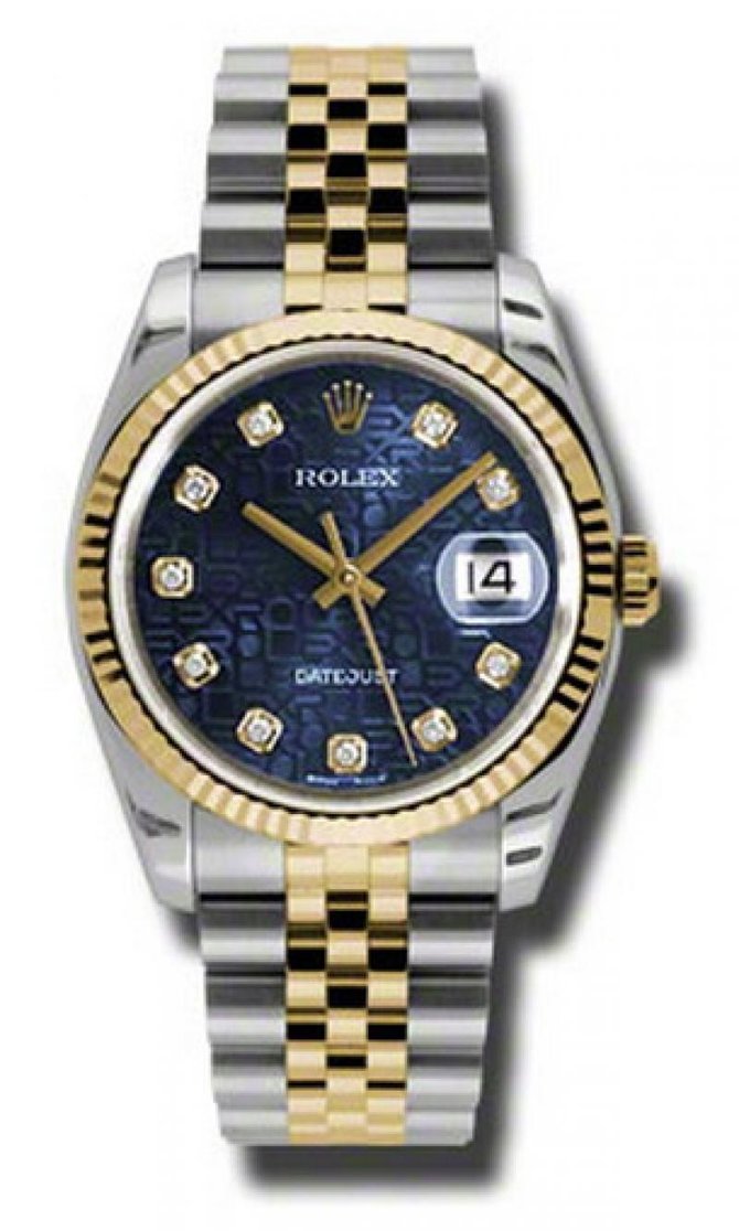 Rolex 116233 bljdj Datejust Steel and Yellow Gold - фото 1
