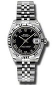 Rolex Часы Rolex Datejust Ladies 178274 bkrj Steel and White Gold