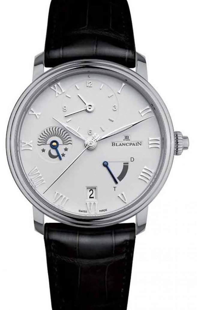 Blancpain 6660-1127-55B Villeret Timezone 30 Minutes Demi-Savonnette - фото 1