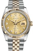 Rolex Datejust 116233 chjdj Steel and Yellow Gold