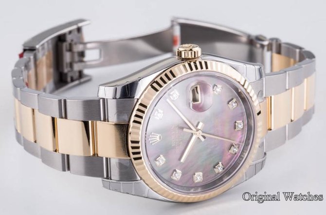 Rolex 116233 dkmdo Datejust Steel and Yellow Gold - фото 16