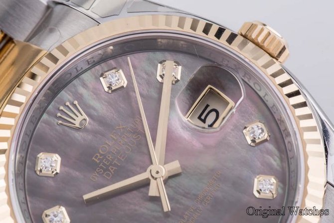 Rolex 116233 dkmdo Datejust Steel and Yellow Gold - фото 18