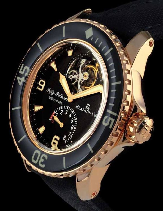 Blancpain 5025-3630-52 Fifty Fathoms Tourbillon - фото 3