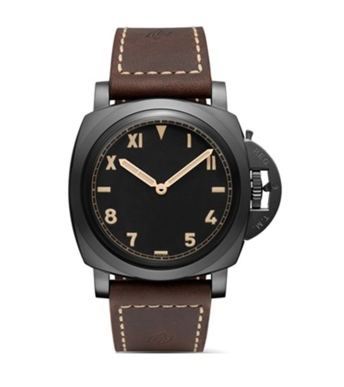 Officine Panerai PAM00629 Luminor 3 Days Titanio DLC - фото 1