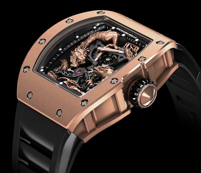 Richard Mille RM 57-01 Phoenix And Dragon - Jackie Chan RM Gold - фото 3