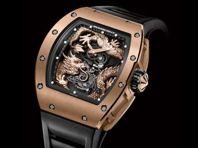 Richard Mille RM 057 Tourbillon Dragon - Jackie Chan RM Gold - фото 3